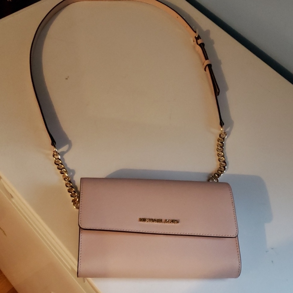 Michael Kors Jet Set saffiano leather convertible